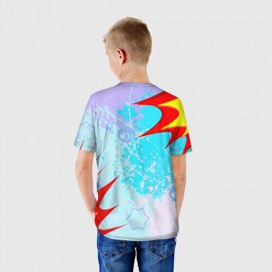 Детская футболка 3D «Brawl Stars Dynamike»