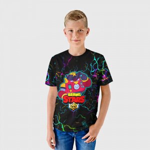 VseMaykiRu Детская футболка 3D «Brawl Stars | Surge Вольт»