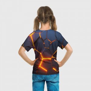 Детская футболка 3D «B.S. MECHA CROW»
