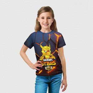 Детская футболка 3D «B.S. MECHA CROW»