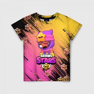Детская футболка 3D «Бравл старс Сэнди»