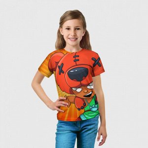 Детская футболка 3D «BRAWL STARS NITA»