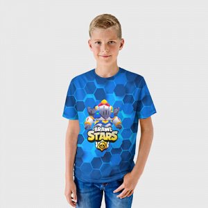 Детская футболка 3D «Brawl Stars Surge Paladin»