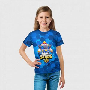 Детская футболка 3D «Brawl Stars Surge Paladin»