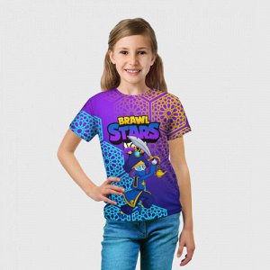 Детская футболка 3D «MORTIS BRAWL STARS»