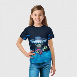 Детская футболка 3D «Poco - BRAWL STARS»
