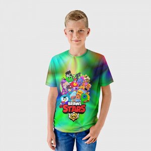 Детская футболка 3D « BRAWL STARS »