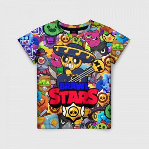 Детская футболка 3D «BRAWL STARS POCO»