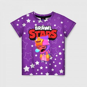 Детская футболка 3D «Сэнди Бравл Старс»