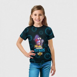 Детская футболка 3D «Brawl Stars Captain Carl»