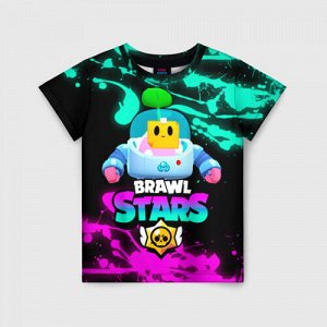 Детская футболка 3D «BRAWL STARS (SPROUT) [24]»