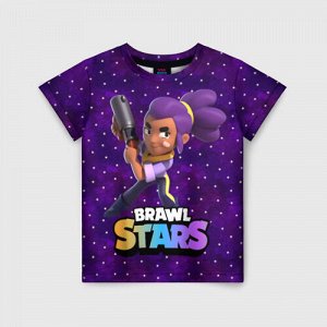 Детская футболка 3D «Brawl stars Шелли»