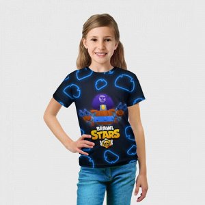 Детская футболка 3D «Brawl Stars Darryl»