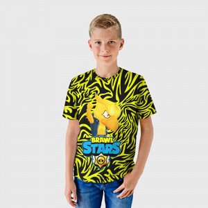 Детская футболка 3D «ФЕНИКС ВОРОН BRAWL STARS»