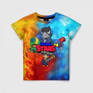 Детская футболка 3D «BRAWL STARS »