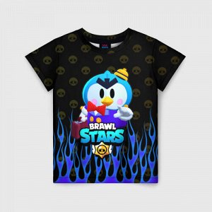 Детская футболка 3D «Brawl stars MR.P»