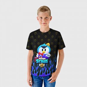 Детская футболка 3D «Brawl stars MR.P»
