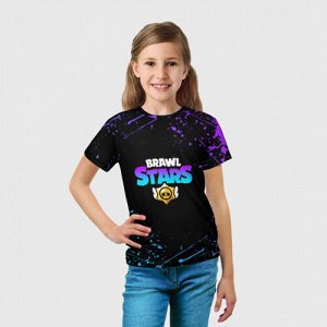 Детская футболка 3D « BRAWL STARS»