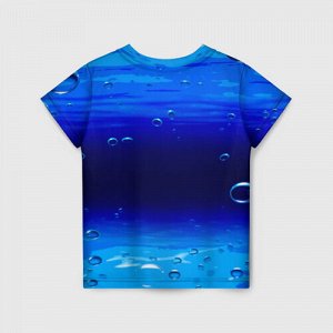 Детская футболка 3D «BRAWL STARS х LEON FISH»