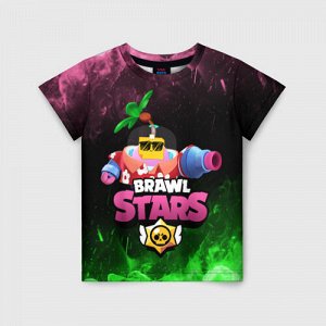 Детская футболка 3D «СПРАУТ BRAWL STARS»