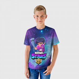 Детская футболка 3D «BRAWL STARS BIBI»