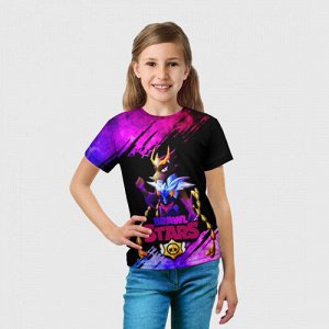 Детская футболка 3D «BrawlStars Магическая Ворона»
