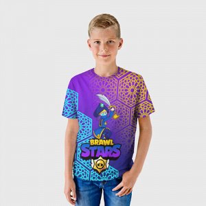 Детская футболка 3D «MORTIS BRAWL STARS»