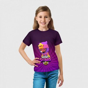 Детская футболка 3D «brawl stars sandy»
