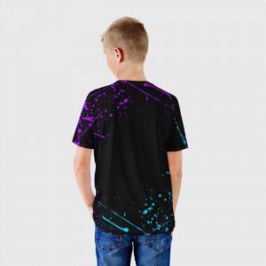 Детская футболка 3D «BRAWL STARS VIRUS 8-BIT»
