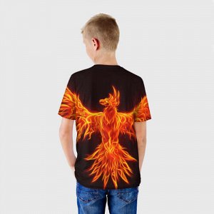 Детская футболка 3D «BRAWL STARS CROW | ВОРОН»