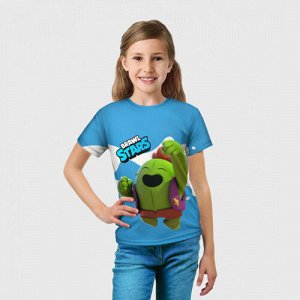 Детская футболка 3D «Brawn Stars Spike»