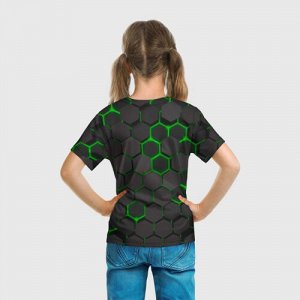 Детская футболка 3D «Brawl Stars Virus 8-Bit»
