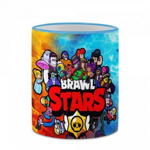 Кружка с полной запечаткой «BrawlStars All heroes»