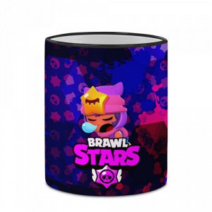 VseMaykiRu Кружка с полной запечаткой «BRAWL STARS:СЭНДИ»