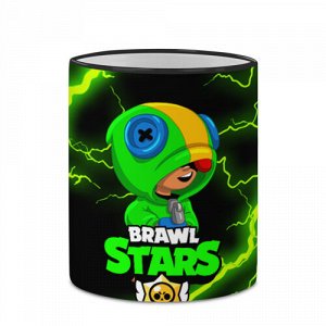 Кружка с полной запечаткой «BRAWL STARS LEON »