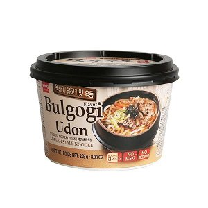 Удон со вкусом пулькоги "Bulgogi udong" 229г