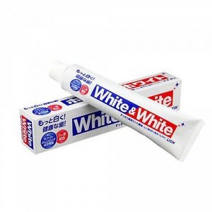 Lion Зубная паста White&White Отбеливание, 150гр /15.09.25г.