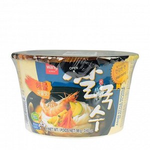 Лапша рисовая со вкусом морепродуктов "Rice noodle with seafood flavor" 98 г