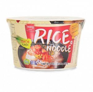 Лапша рисовая со вкусом кимчи "Rice noodle with kimchi flavor" 98 г