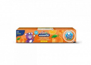LION "Кодомо" Зубная паста  40гр  "Апельсин"  гелевая (Orange)