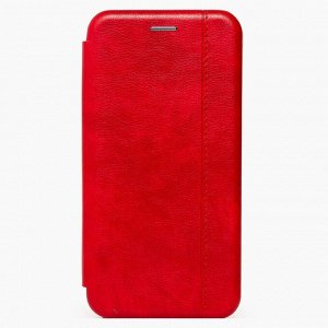 Чехол-книжка BC002 для "Xiaomi Redmi 9" (red) откр.вбок