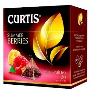 Чай Curtis Summer Berries 1.7*20пак пирамид. цветочный каркаде с малиной 515600