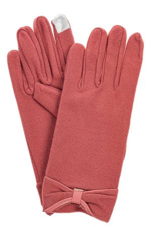 Классические перчатки женские хлопковые, цвет терракотовый