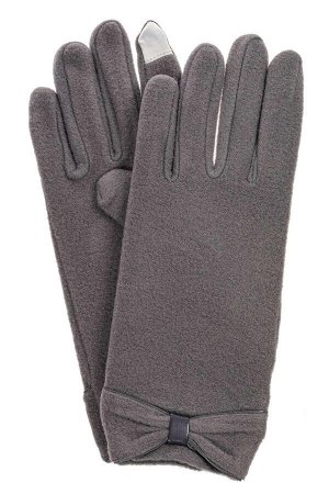 Классические перчатки женские хлопковые, цвет серый