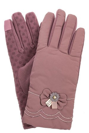 Классические перчатки женские, цвет сиреневый