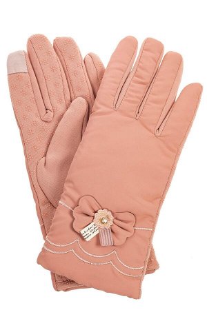 Классические перчатки женские, цвет пыльная роза