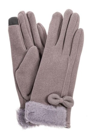 Элегантные хлопковые перчатки, цвет серый