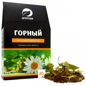 Натуральный травяной чай «Горный», 80 гр.