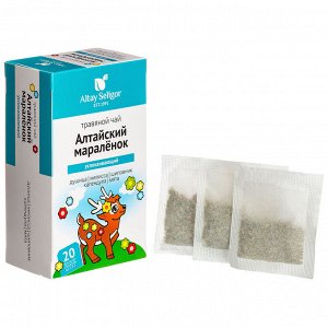Травяной чай «Алтайский мараленок» успокаивающий, 20 фильтр-пакетов.