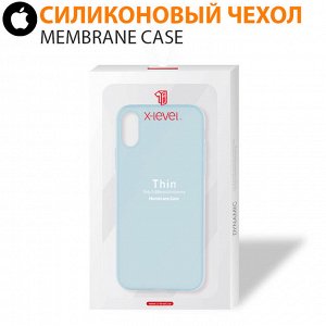 Силиконовый чехол Thin Membrane Case для iPhone XR